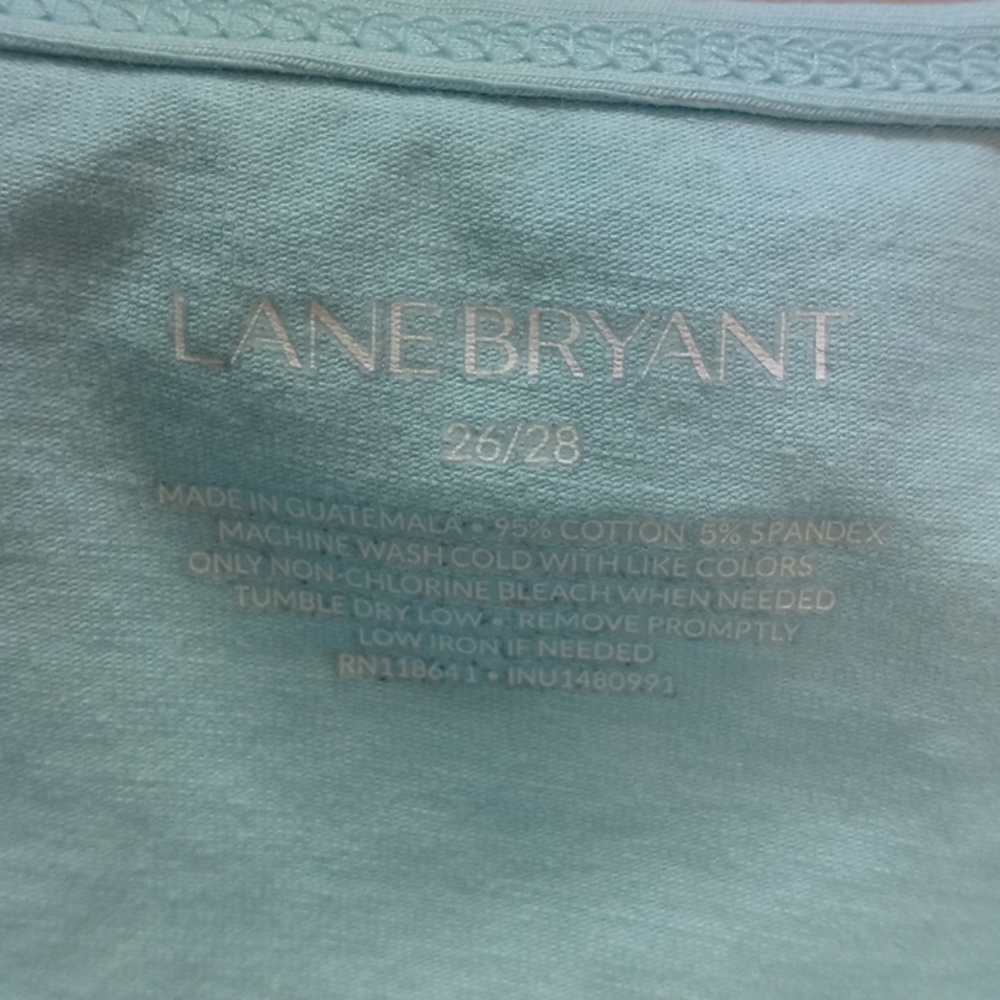 Light Aqua Spaghetti String Tank - image 2